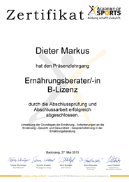 zertifikat